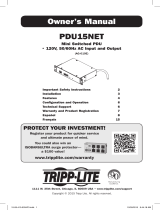 Tripp Lite PDU15NET Owner's manual