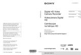 Sony HDR-GW77 User manual