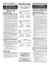 Broan-NuTone MICROTEK RL6200 Serie User manual