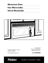 Haier HMV1630DBWW User manual