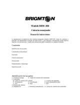 Brigmton BBM-200 Owner's manual