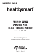 HealthSmart STANDARD SERIES User manual