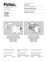 Flotec FP4157 3/4 HP/ch Owner's manual