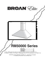 Broan RM503604 Installation guide