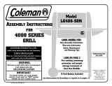 Coleman LG406-SDN Owner's manual