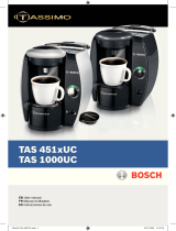 Bosch TAS1000UC8/01 User manual