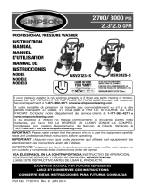 Simpson MSVK2723 User manual