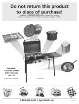 Camp Chef SPG90B Owner's manual