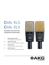 AKG C414 XLS Matched Pair Owner's manual