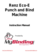 MyBinding Renz Eco-E User manual