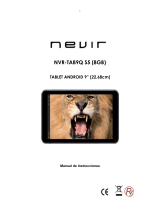 Nevir NVR-TAB9 Q S5 8GB Owner's manual