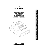 Olivetti ECR 5200 Owner's manual