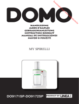 Domo MY SPIRELLI DO9172SP Owner's manual