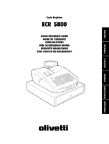Olivetti ECR 5800 Owner's manual