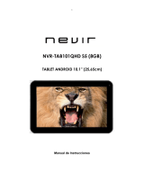 Nevir NVR-TAB101 QHD S5 8GB Owner's manual