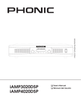 Phonic iAMP 3020 DSP User manual