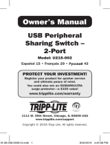 Tripp Lite U215-002 Owner's manual