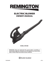 Remington RM180B Mighty Sweep User manual