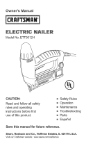 Craftsman ETT3212H Owner's manual