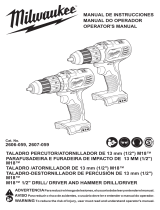 Milwaukee M18 2607-059 User manual