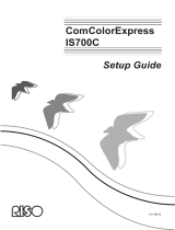 Riso HC5500 ComColor Express IS700C Installation guide