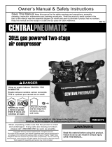 Central Pneumatic 62779 Air Compressor Owner's manual