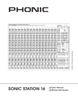 Phonic Sonic Station 16 User manual