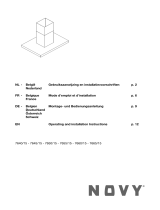 NOVY 7600 FLATÂLINE Owner's manual