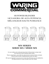 Waring Commercial MX1500XTS User manual