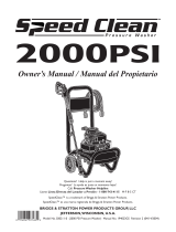 Simplicity SpeedClean 020211-0 Owner's manual