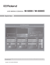 Roland M-5000C Owner's manual