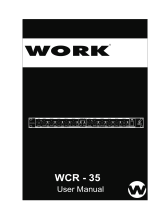 Work Pro WCR - 35 User manual
