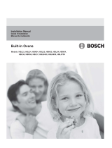 Bosch HBL5720UC/08 Installation guide
