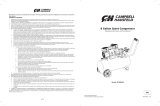 Campbell Hausfeld 8 GAL QUIET DC080500 User manual