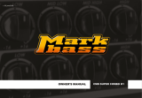 MarkBass CMD SUPER COMBO K1 Owner's manual