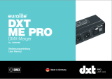 EuroLite DXT-ME Pro DMX-Merger Owner's manual
