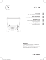 Audio-Technica ATLP3 User manual