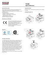 Wincor Nixdorf TH180 Reference guide