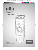 Braun Dual Epilator, Legs & Body 7891 WD, Silk-épil 7 User manual