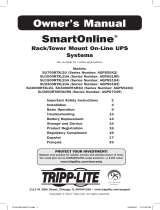 Tripp Lite SmartOnline Rack/Tower UPS Owner's manual