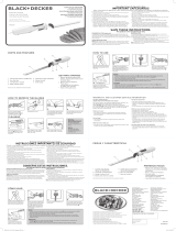 Black & Decker EK500B User guide