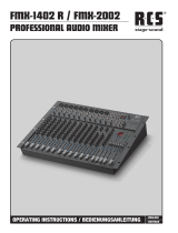 RCS FMX-1402 R Owner's manual