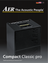AER Compact Classic pro User manual