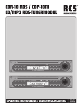 RCS CDP-10M, CDR-10RDS Owner's manual