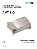POLYTRON AVT 1Q AV in DVB-T modulator Operating instructions