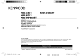 Kenwood KMR-D368BT User manual