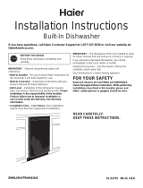 Haier QDT125SSL0SS Installation guide