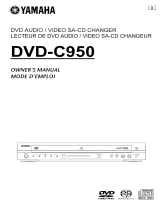 Yamaha DVD-C950 Owner's manual