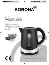 Korona 20400 Owner's manual