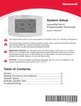 Honeywell th8320wf Owner's manual